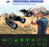 60x90 Binoculars for Adults Waterproof Binoculars for Bird Watching, Professional Binoculars Telescope Gifts Cool Stuff for Men& Women, Travel, Watching Outdoor Sports, Concerts, Sports Events