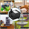 DOMICA 90 GPH Mini Submersible Pump, Small Fountain Pump (5W 350L/H) for Water Feature, Aquariums, Fish Tank, Tabletop Fountain, Pet Fountain, Indoor or Outdoor Pond Fountain
