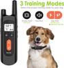 NVK Dog Training Collar - 2 Receiver Rechargeable Collars for Dogs with Remote, 3 Training Modes, Beep, Vibration and Shock, Waterproof Training Collar