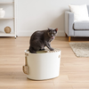 IRIS USA Medium Top Entry Cat Litter Box with Cat Litter Scoop