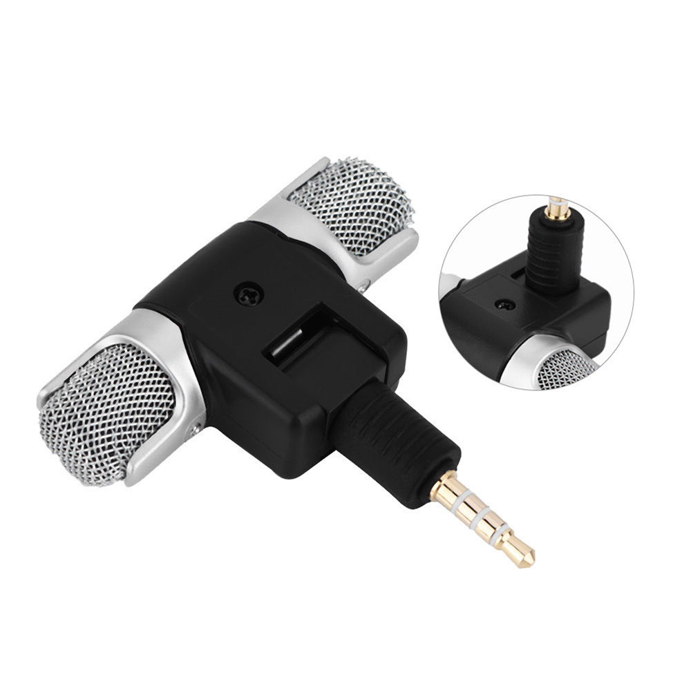Bakeey Microphone Wireless Mini Studio Microphone Guitar Sound Preamp Left Right Channel Stereo Recording