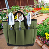 Rainleaf Green Gardening Tool Bag only,Garden Tote Storage Bag,Hand Tool Organizer for Indoor and Outdoor