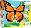 Paper House Puzzle 325PC, Monarch Butterfly