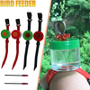 Wild Bird Feeder Hummingbird Wrist Feeders for Outdoors Hand Feed with Adjustable Strap for Garden Yard Decoration (D)