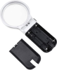 OriGlam Magnifying Glass with LED Light, 3X Magnifying Glass Handheld Lighted Magnifier, Magnifying Glass Light Magnifier for Reading, Soldering, Coins