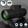 40x60 High Power Monocular Telescope, Naifro Monocular Scope with Smartphone Holder Tripod Clear Night Vision Monoculars for Adults Bird Watching Hunting Camping