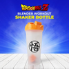 Dragon Ball Z 20 Oz Gym Workout Shaker Bottle, Perfect for Protein Shakes Smoothies Pre & Post-Workout Meal Drinks comes with Orange Mixing Ball