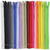 Nylon Coil Zippers, CDDLR 100PCS 9 Inch Colorful Sewing Zippers for Sewing Crafts Tailor and Clothing(20 Colors)