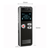 Bakeey SK601 Voice Recorder 8GB Digital USB Professional Dictaphone Digital Audio Voice Recorder with WAV MP3 Player