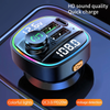 Bakeey Dual Display QC3.0 PD20W USB Fast Charging FM Bluetooth Transmitter Voltage Detection Wireless Handsfree Car Mp3 Player