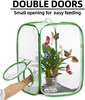 XingYunEr Pop-Up Insect and Butterfly Habitat, Foldable Insect Mesh Cage with a Handles, Easy to Clean The Bottom, Clear Window Panel , Use YKK Zipper, 12"X12"X12"