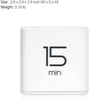 Mooas Cube Timer, Time Management, Kitchen Timer, Kids Timer, Workout Timer, Timer for Studying, Cooking (White)