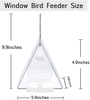 Window Bird Feeder, Outside Hanging Humming Bird Feeder
