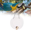 zHONgRT Hanging Bird Feeder Box, Acrylic Bird Feeder Box, Hanging Bird Feeder Outdoor Transparent Suitable for Outdoor Garden