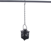 HAZOULEN Black Hanging Chains for Bird Feeders, Lanterns, Planters and Decorative Ornaments, 12 Pack, 10-Inches