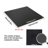 Creality Ender 3 Glass Bed Upgraded 3D Printer Glass Platform Heated Bed Build Surface Tempered Glass Plate for Ender 3 V2/Ender 3/Ender 3 Pro/Ender 5/Ender 5 Pro, 235x235x4mm