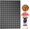 V-fox Small Round Silicone Mold/Chocolate Drops Mold/Dog Treats Pan/Semi Sphere Gummy Candy Molds for Ganache Jelly Caramels Cookies Pet Treats Baking Mold Small Dot Cake Decoration (0.8)