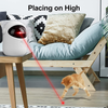 Awaiymi Cat Laser Toy Automatic Interactive Toy for Kitten Dogs,USB Charging- Battery Powered,Placing High,5 Rotation Modes,Fast/ Slow Light Flashing Mode,Automatic On/Off and Silent