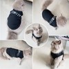 Dog Shirts Cosplay Apparel Security Dogs Costumes,Summer Clothes for Pet Cat Puppy, T-Shirt Vest Clothes for Dogs Boy Girl