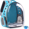 BEIKOTT Cat Backpack Carriers Bag, Dog Backpack, Pet Bubble Backpack for Small Cats Puppies Dogs Bunny, Airline-Approved Ventilate Transparent Capsule Backpack for Travel, Hiking and Outdoor Use