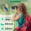 Monocular Telescope, 12x50 High Power HD Monocular with Smartphone Holder Tripod Waterproof Night Vision and Clear Prism Dual Focus, Hunting Travelling Wildlife Bird Watching Gifts (2021 Upgrade)