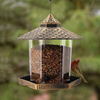 Twinkle Star Wild Bird Feeder Hanging for Garden Yard Outside Decoration | Lighthouse Shaped Bird Feeder