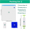 eVacuum 3D Printer Filament Storage Bag Vacuum Sealed Bags Vacuum Compression Storage Bags, Prevent and Monitor Moisture - 10 Bags with 15 Desiccants and 1 Hand Pump
