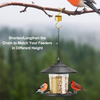 SUJUDE Hummingbird Feeder Hook - 2 Pack Oriole Finch Feeder Hook for Outdoors 2 Cleaning Brushes and 2 Bird Feeder Hanging Chain