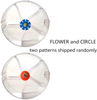 Bird Creative Foraging System Wheel Seed Food Ball Rotate Training Toy for Small and Medium Parrots Parakeet Cockatiel Conure