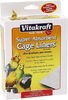 Vitakraft 512071 7-Pack Super Absorbent Cage Liners for Birds, 20" X 18"