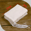 Lacitycover 50 Pieces Cotton Muslin Drawstring Bags Mesh Filter Bags, Multipurpose Cheesecloth Bags Tea Strainer Bags Reusable Coffee Tea Brew Herb Bags- 4 X 3 Inches