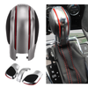 Gear Shift Knob Cover DSG With Red Trim For VW Golf MK6 MK7 R for Passat B7 B8