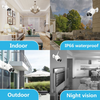 ISOTECT [Newest Strong Version WiFi] Wireless Security Camera System,8CH Full HD 1080P Video Security System, 6pcs Outdoor/Indoor IP Security Cameras, 65ft Night Vision and Easy Remote View, 2TB HDD