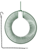FazCo Hanging Peanut and Suet Ball Feeder Wreath for Bird and Squirrel - Complete with Hanging Metal Chain