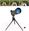20-60x80 Spotting Scope 80mm Big Objective Lens Newest Lightweight Scope for Bird Watching Target Shooting Archery Outdoor Activities - with Tripod & Digiscoping Adapter Get Beautiful View into Screen