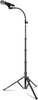 Elitehood Aluminum Foldable Microphone Stand, 82’’ Tall & Height Adjustable Mic Stand Boom, Microphone Tripod Stand with Mic Clip Holder for Singing, Performance, Karaoke, Speech, Stage and Outdoor