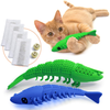 Ronton Cat Toothbrush Catnip Toy - Durable Hard Rubber - Cat Dental Care, Cat Interactive Toothbrush Chew Toy