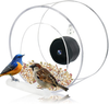 Miwasion Bird Feeder Camera,Smart Bird Feeder,Bird Feeder House with Wireless WiFi Bird Camera 1080p,for Outdoor Bird Watching,Capture Photos, Compatible with Mobile Phones(Updated Version)