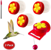 UNKN Bird Feeder, Handheld Hummingbird Feeders, Multifunctional Mini Feeder with Suction Cup (3 PCS)