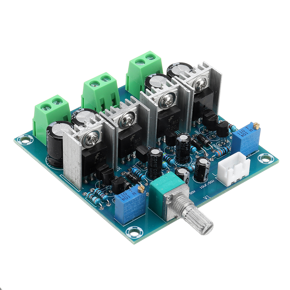 XH-A851 DC24V TIP41C TIP42C Dual Channel Class a Analog Amplifer Module 15W X 2 Audio Digital Amplifier Board