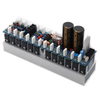 1200W+1200W High-Power Dual Channel Power Amplifier Board HIFI Stereo Professional Stage Audio Amplifier Module