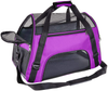 Soft Pet Carrier Airline Approved Soft Sided Pet Travel Carrying Handbag Under Seat Compatibility, Perfect for Cats and Small Dogs Breathable 4-Windows Design