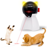 Cat Toy Interactive Automatic, Motion Activated Laser Toy for Indoor Cats/Dogs/Kitten/Kitty, USB Rechargeable, Auto On/Off, Fast and Slow Random Pattern, Silent