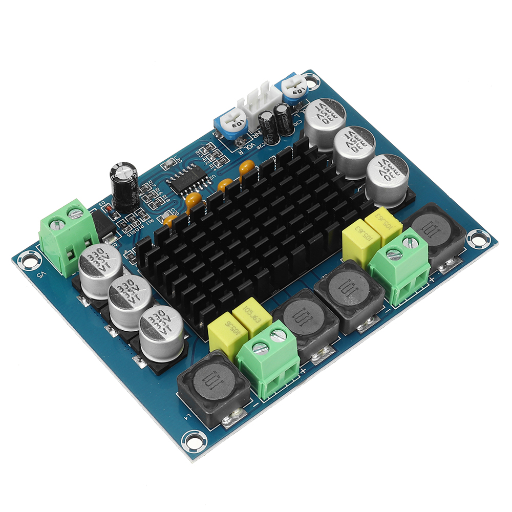 XH-M543 High-Power Digital Power Amplifier Board TPA3116D2 Audio Amplifier Module Class D Dual-Channel 2*120W