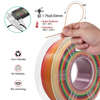 3D Printer Filament, Color Change Rainbow PLA Filament 1.75 mm Dimensional Accuracy +/- 0.02 mm, 1 KG Spool, PLA Rainbow Multicolor