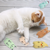 Aoche Catnip Toys for Indoor Cats, 5pcs Cat Chew Toys Bite Resistant for Teeth, Interactive Kitten Toys Catnip Filled Cartoon Plush Catnip Toys Cat Gifts