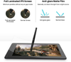 2021 HUION KAMVAS 16 Graphics Drawing Tablet with Full-Laminated Screen Anti-Glare 10 Express Keys Android Support Battery-Free Stylus 8192 Pen Pressure Tilt 15.6 Inch (Black)