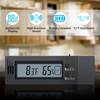 Digital Hygrometer and Thermometer, Briidea Humidity Temperature Monitor Humidor Guitar Ukulele Mason Jar