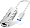 USB 3.0 Ethernet Wired RJ45 LAN Network Adapter 10/100/1000 for Desktop Laptop PC, Support Windows 10/8.1/8/7/Vista/XP Mac OS X