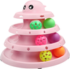 UPSKY Cat Toy Roller Kitten Toys 3 Level Tower Interactive Cat Ball Toy for Indoor Cats with Six Colorful Balls Exerciser Game & Funny Puzzle Kitty Toys.